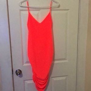 Beautiful neon dress